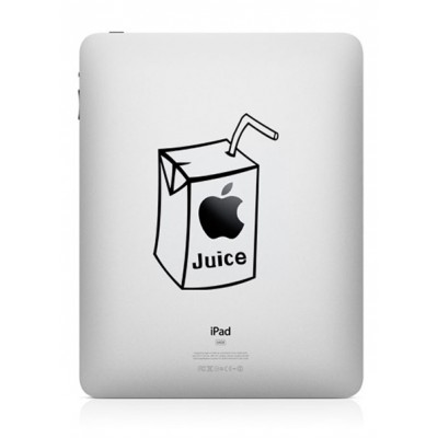 Apple Juice (2) iPad Decal iPad Decals